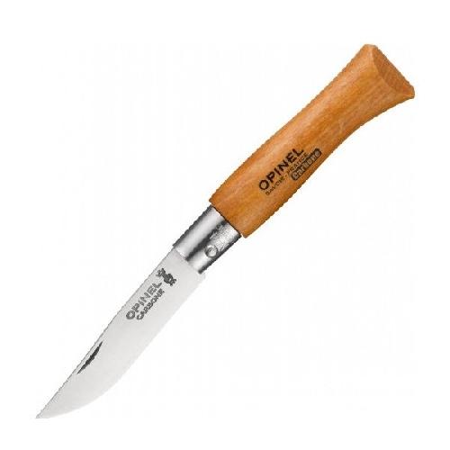 Нож Opinel №4, углеродистая сталь, рукоять из дерева бука (+ Антисептик-спрей для рук в подарок!)
Нож Opinel №4, углеродистая сталь, рукоять из дерева бука (+ Антисептик-спрей для рук в подарок!)