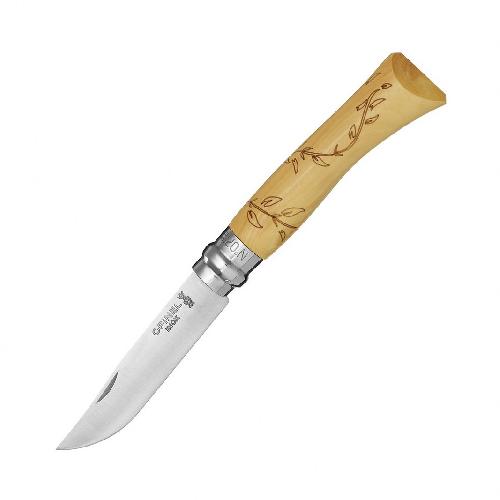 Нож Opinel №7 Nature, нержавеющая сталь, рукоять самшит, гравировка листья (+ Антисептик-спрей для рук в подарок!)
Нож Opinel №7 Nature, нержавеющая сталь, рукоять самшит, гравировка листья (+ Антисептик-спрей для рук в подарок!)