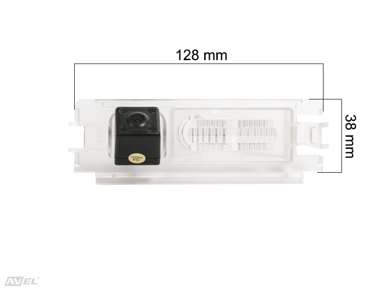 CMOS ИК штатная камера заднего вида AVS315CPR (#138) для RENAULT SANDERO NEW / LOGAN II (2014-...)