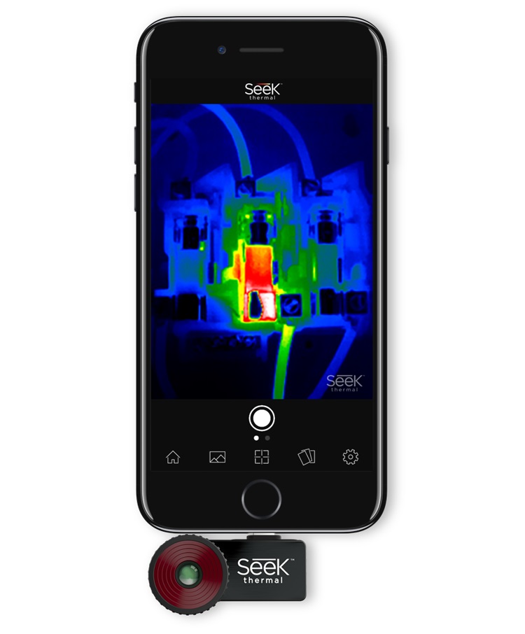 Мобильный тепловизор для обследования зданий Seek Thermal COMPACT PRO (для iOS) (KIT FB0090i)