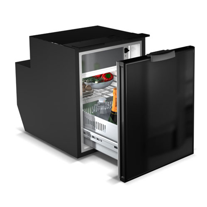 Холодильник Vitrifrigo C51DW, выдвижной компрессорный, 51 литр, серая дверь, -18⁰С,питание 12/24V