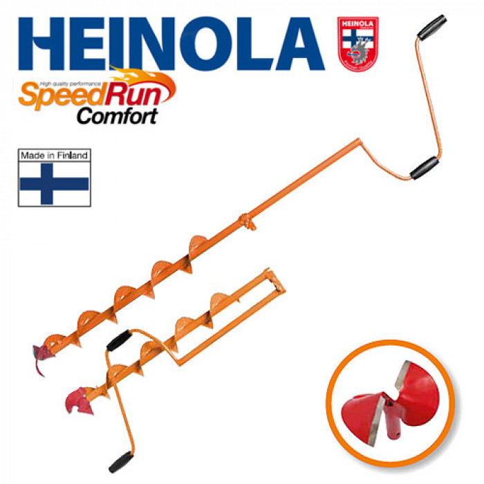 Ледобур Heinola SpeedRun COMFORT 155мм/0.6м (HL2-155-600)