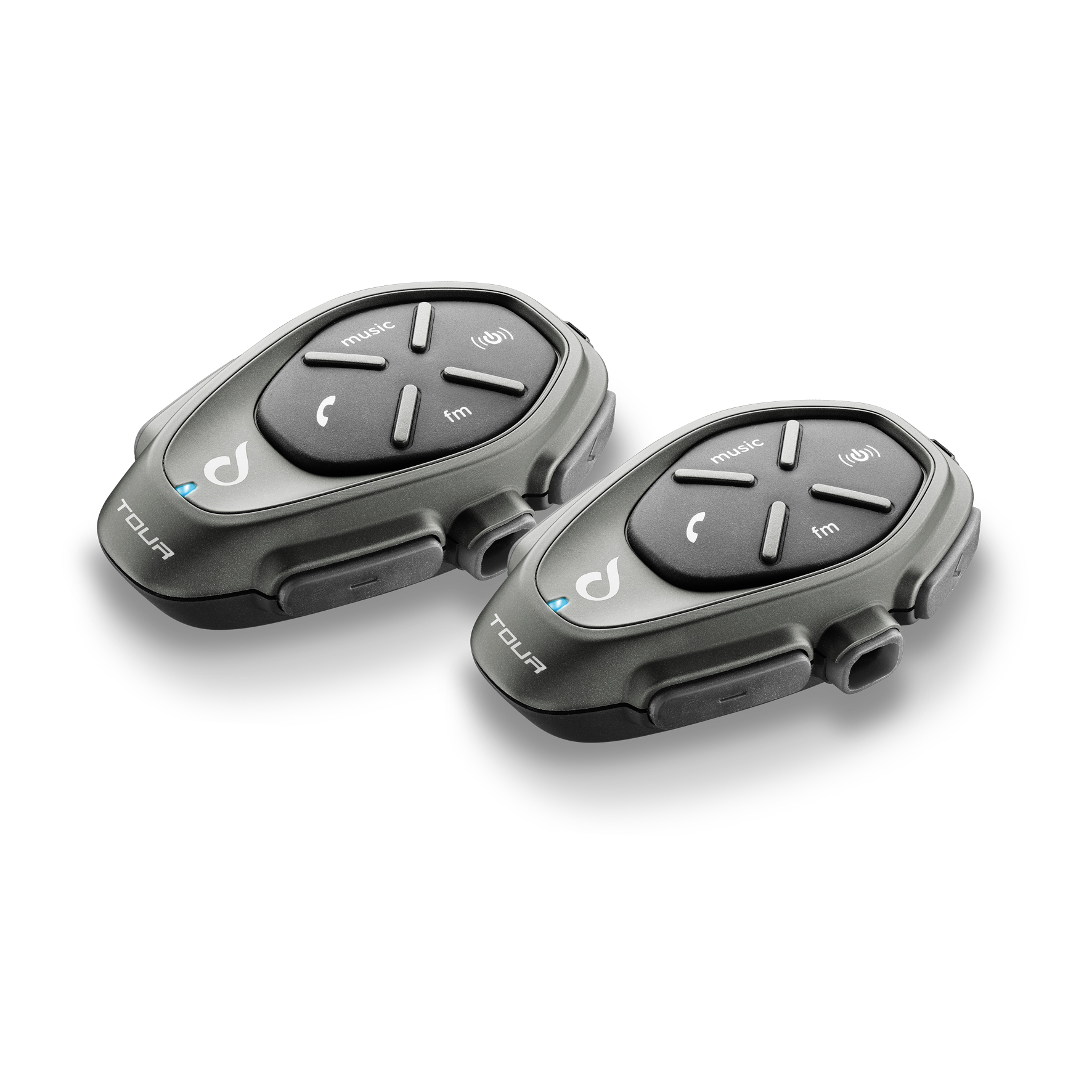 Мото - bluetooth гарнитура - Interphone TOUR     -  (комплект из 2 шт.)