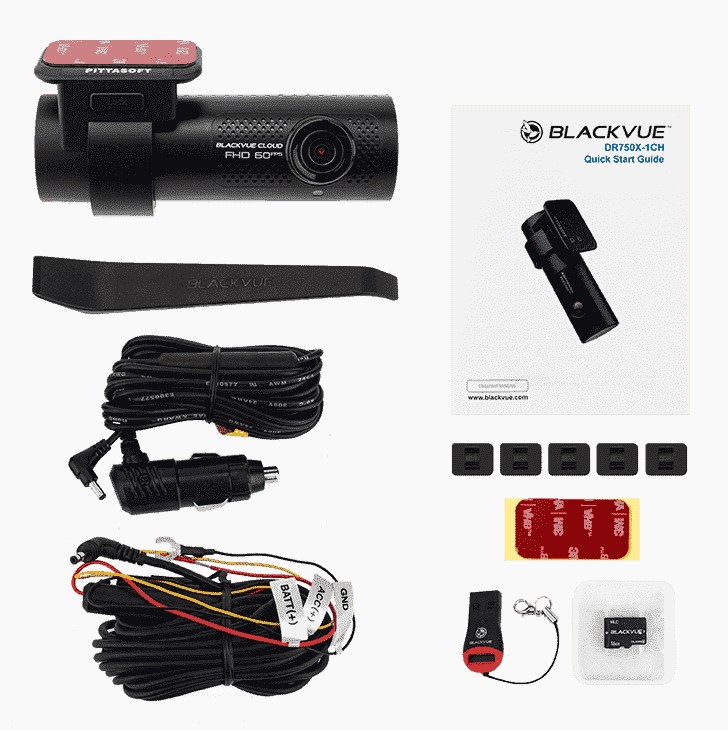 Автомобильный видеорегистратор Blackvue DR750X-1CH Plus