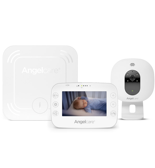 Картинка для Монитор движения + видеоняня Angelcare АС327, белый