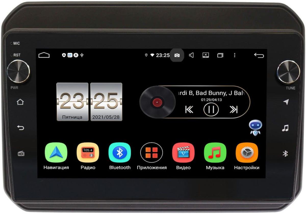 Штатная магнитола LeTrun BPX409-9168 для Suzuki Ignis III 2016-2020 на Android 10 (4/32, DSP, IPS, с голосовым ассистентом, с крутилками) (+ Камера заднего вида в подарок!)
