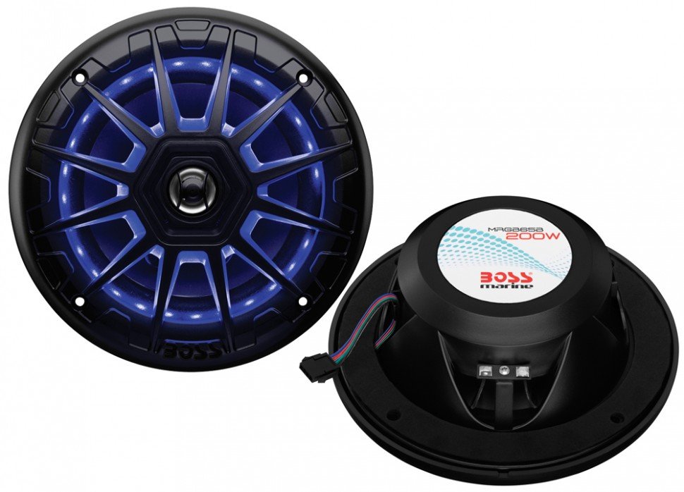 Влагозащищенные динамики BOSS Audio Marine MRGB65B (6,5