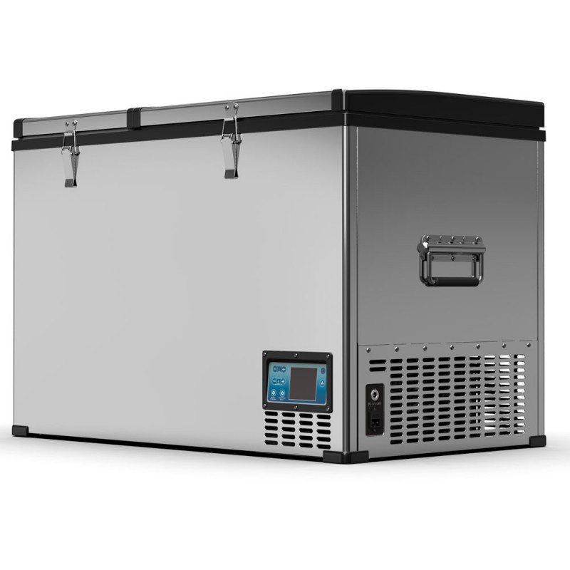 Автохолодильник компрессорный двухкамерный Alpicool BCD125 (12/24/220В) (+ Аккумулятор холода в подарок!)