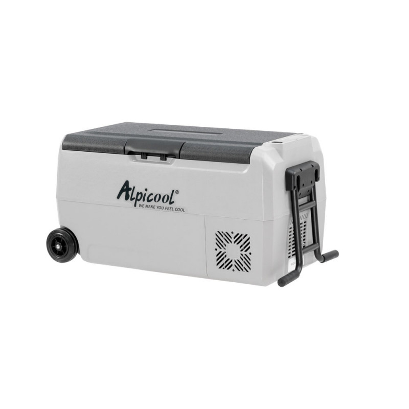 Компрессорный двухкамерный автохолодильник Alpicool ET36 (12/24/110/220) (+ Аккумулятор холода в подарок!)