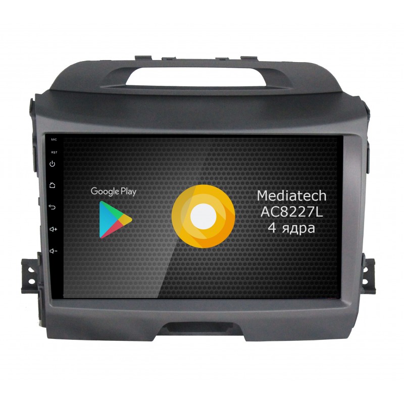 Штатная магнитола Roximo S10 RS-2313-N14 для KIA Sportage 3 (Android 9.0) (+ Камера заднего вида в подарок!)