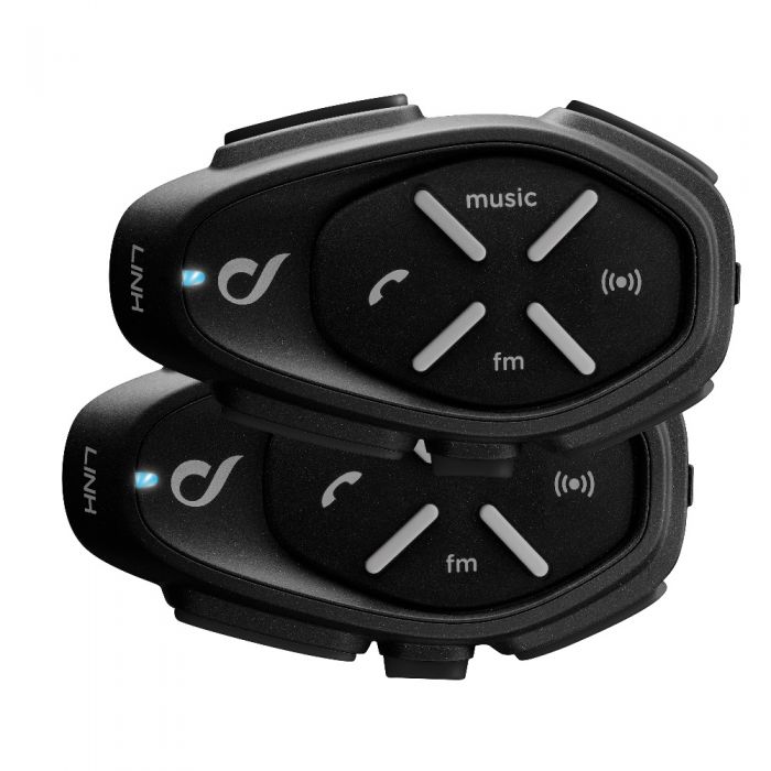 Мото - bluetooth гарнитура - Interphone LINK       -  (комплект из 2 шт.)