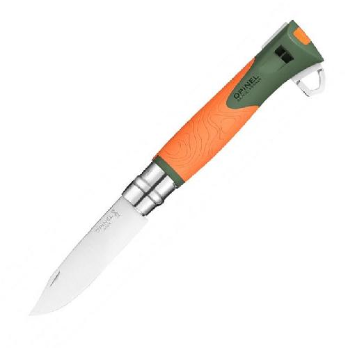 

Нож Opinel №12 Explore, оранжевый, блистер (+ Антисептик-спрей для рук в подарок!)