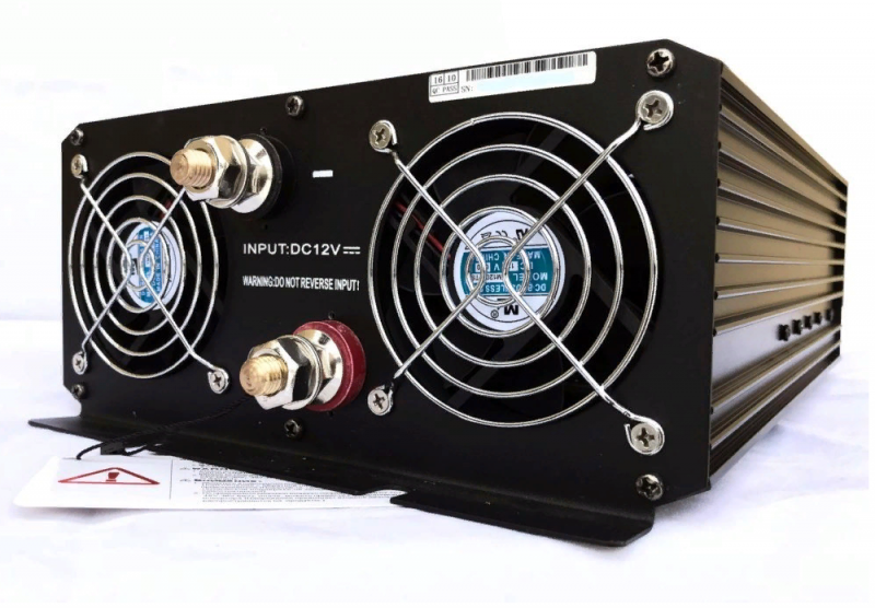 Преобразователь напряжения AcmePower AP-DS2000/12 (12В, 2000Вт, usb)