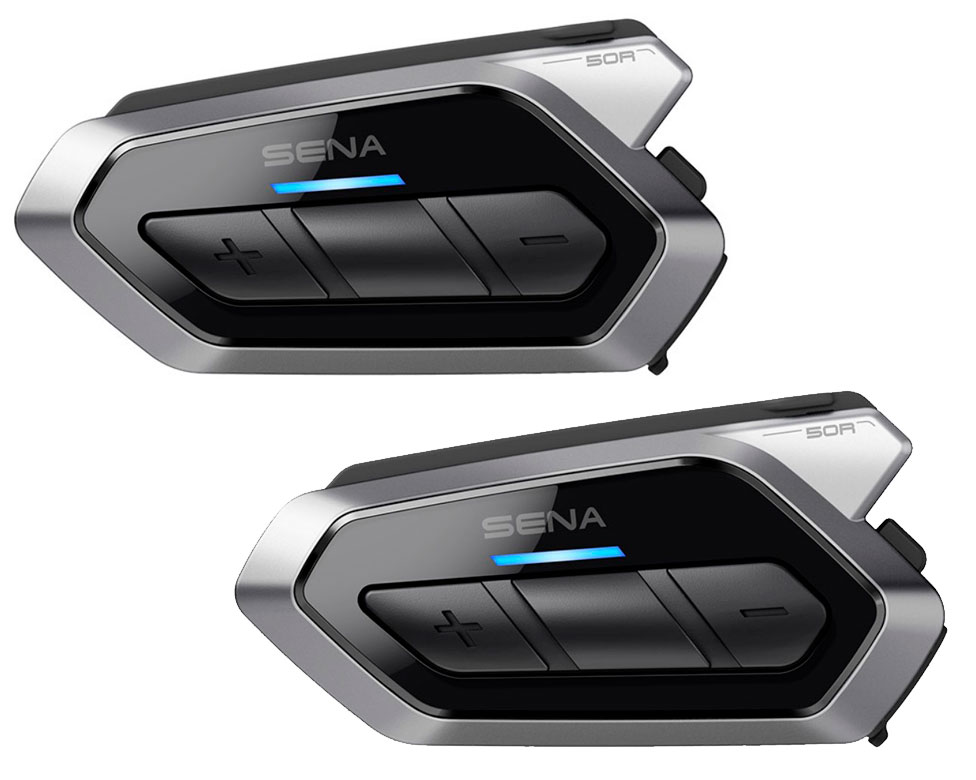 Bluetooth мотогарнитура SENA 50R Dual (2 гарнитуры)