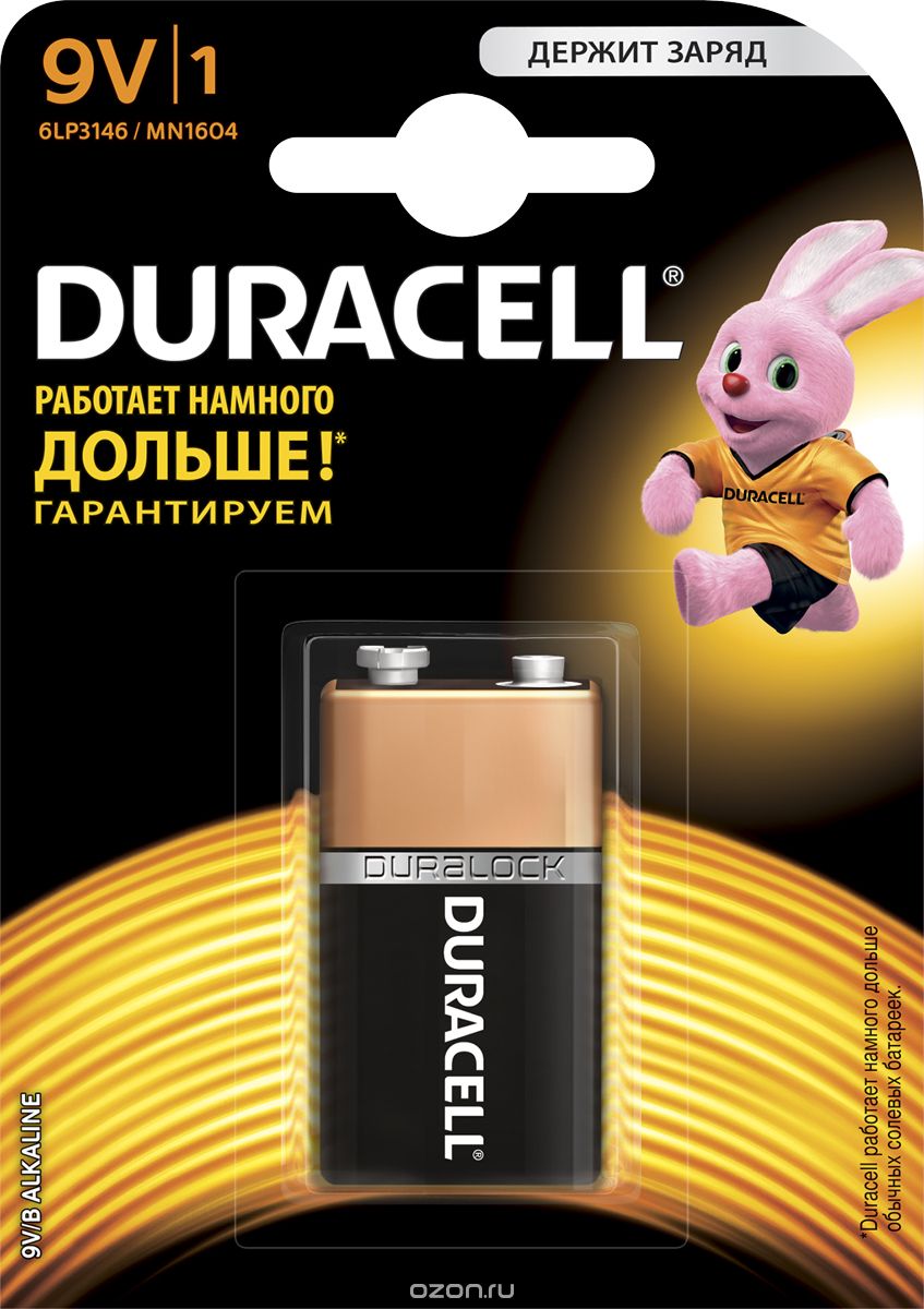 

Батарейка "Крона" Duracell