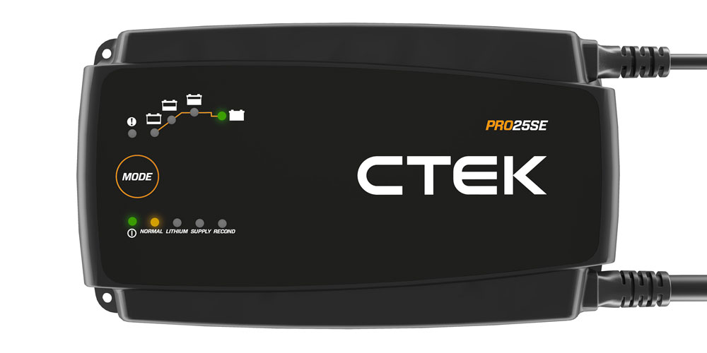 Профессиональное зарядное устройство CTEK PRO25SE (+ Салфетки из микрофибры для любых задач в подарок!)