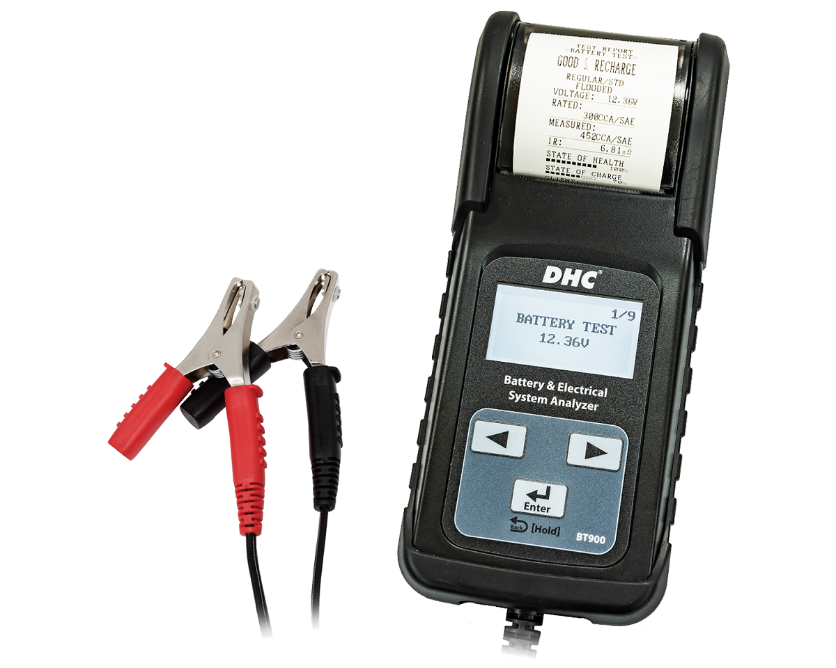 Тестер аккумуляторных батарей DHC BT900 (6/12В)