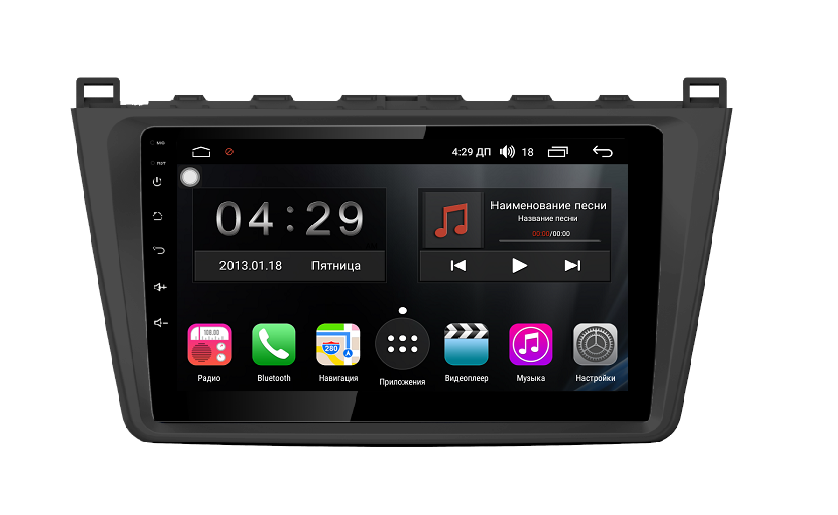 Штатная магнитола FarCar s300-SIM 4G для Mazda 6 на Android (RG012R) (+ Камера заднего вида в подарок!)