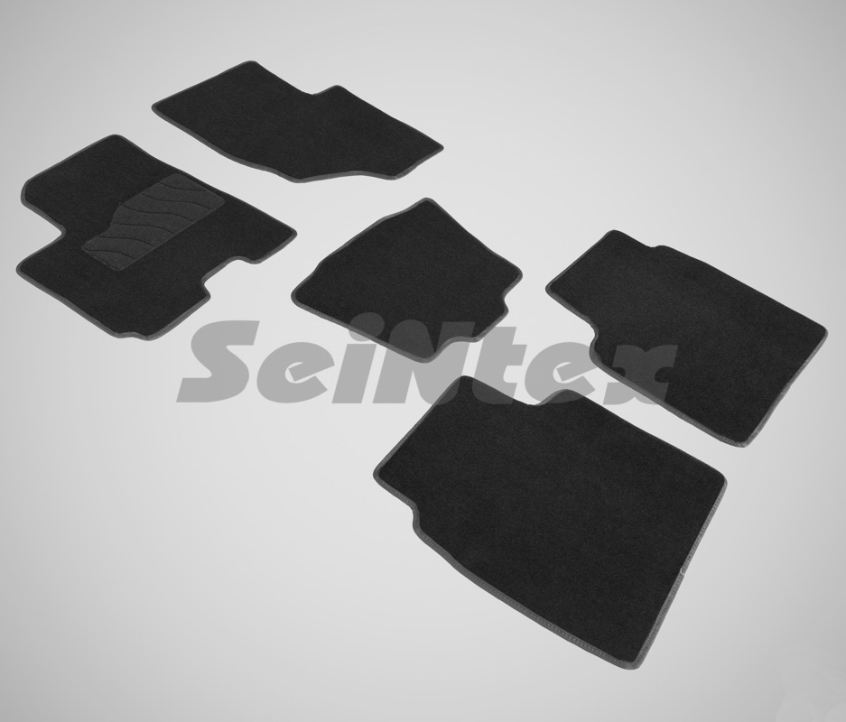 

Ворсовые LUX коврики в салон Seintex для LUX для Lifan X60 2014-н.в. (черные, 86254)