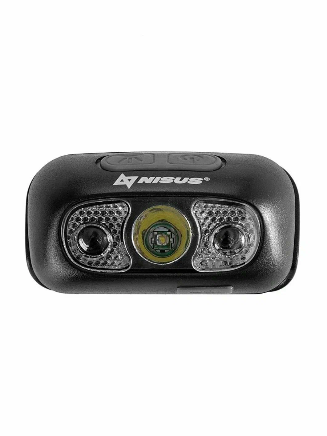 Фонарь налобный 120 LM, IPX4, USB (N-FN-3008) NISUS, фото 2