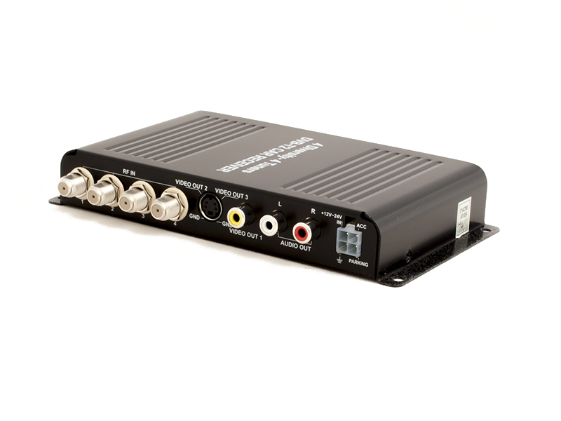 Автомобильный цифровой HD ТВ-тюнер DVB-T2 компактного размера AVEL AVS7004DVB