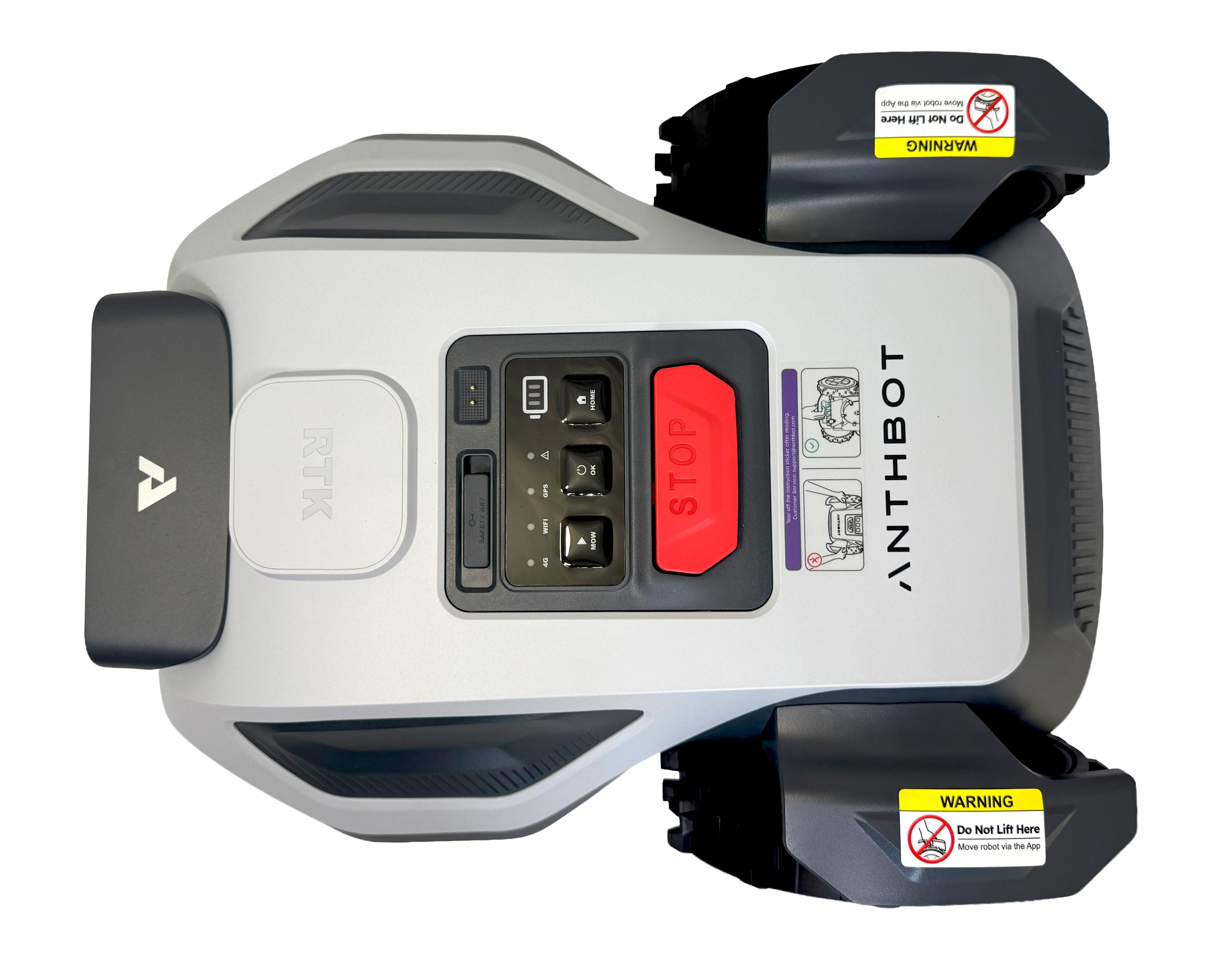 Робот-газонокосилка ANTHBOT M9 беспроводная с GPS и AI-навигацией — Изображение 6