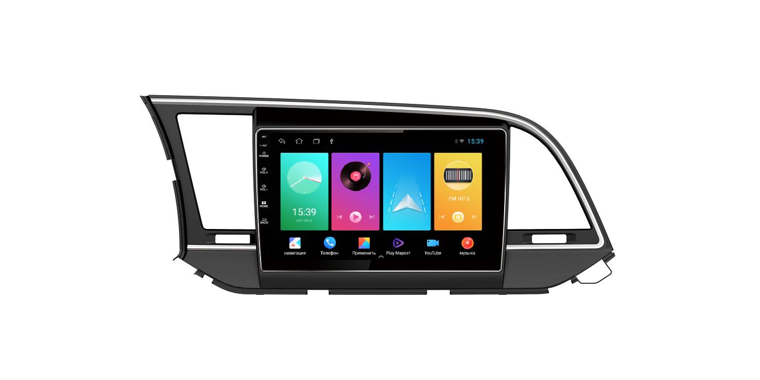 Штатная магнитола FarCar для Hyundai Elantra 2016+ на Android (D581M)