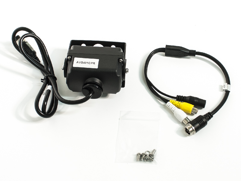 Видеокамера CCD с автоматической ИК-подсветкой и встроенным микрофоном AVEL Electronics AVS401CPR