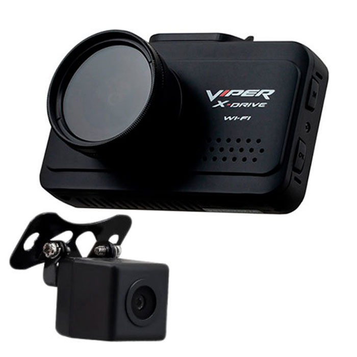 Видеорегистратор с 2-мя камерами VIPER X-Drive DUO Wi-FI (наружная камера)