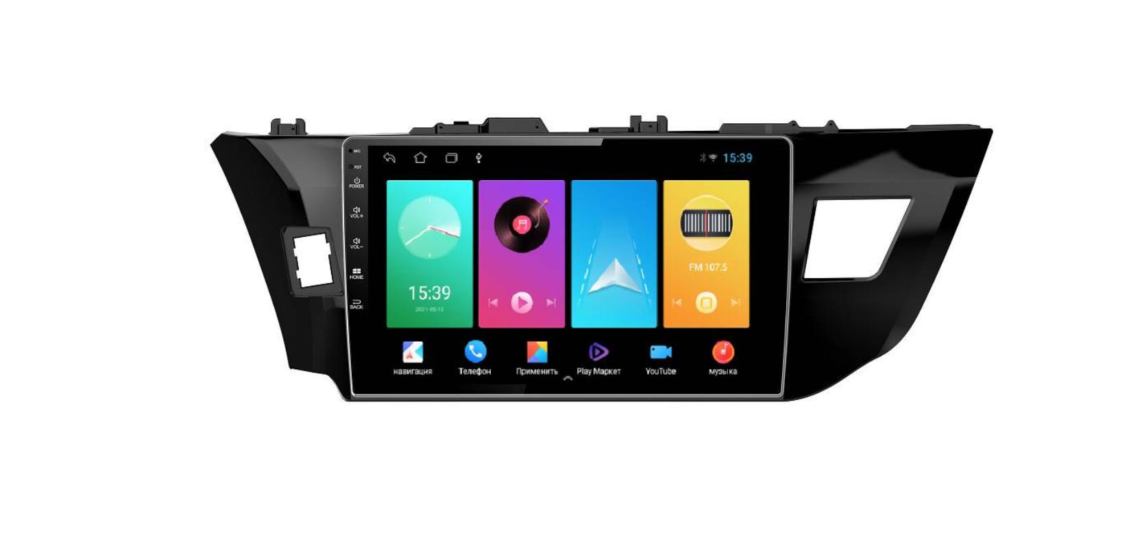 Штатная магнитола FarCar для Toyota Corolla на Android (D307M)