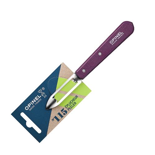 

Нож для чистки овощей Opinel №115, деревянная рукоять, нержавеющая сталь, сливовый, блистер, 001929