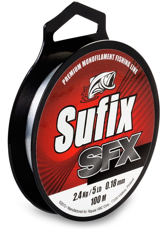 Леска SUFIX SFX прозрачная 100м 0.40 мм 9кг