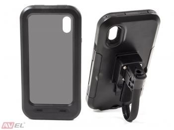 Водонепроницаемый чехол/ держатель для iPhone X/XS на велосипед и мотоцикл DRCXIPHONE (черный)