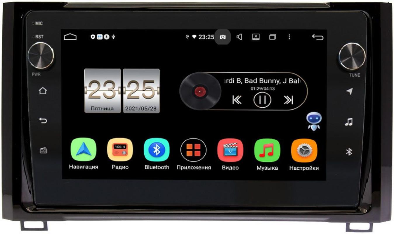 Штатная магнитола Toyota Tundra II 2013-2018 LeTrun BPX609-9233 на Android 10 (4/64, DSP, IPS, с голосовым ассистентом, с крутилками) (+ Камера заднего вида в подарок!)