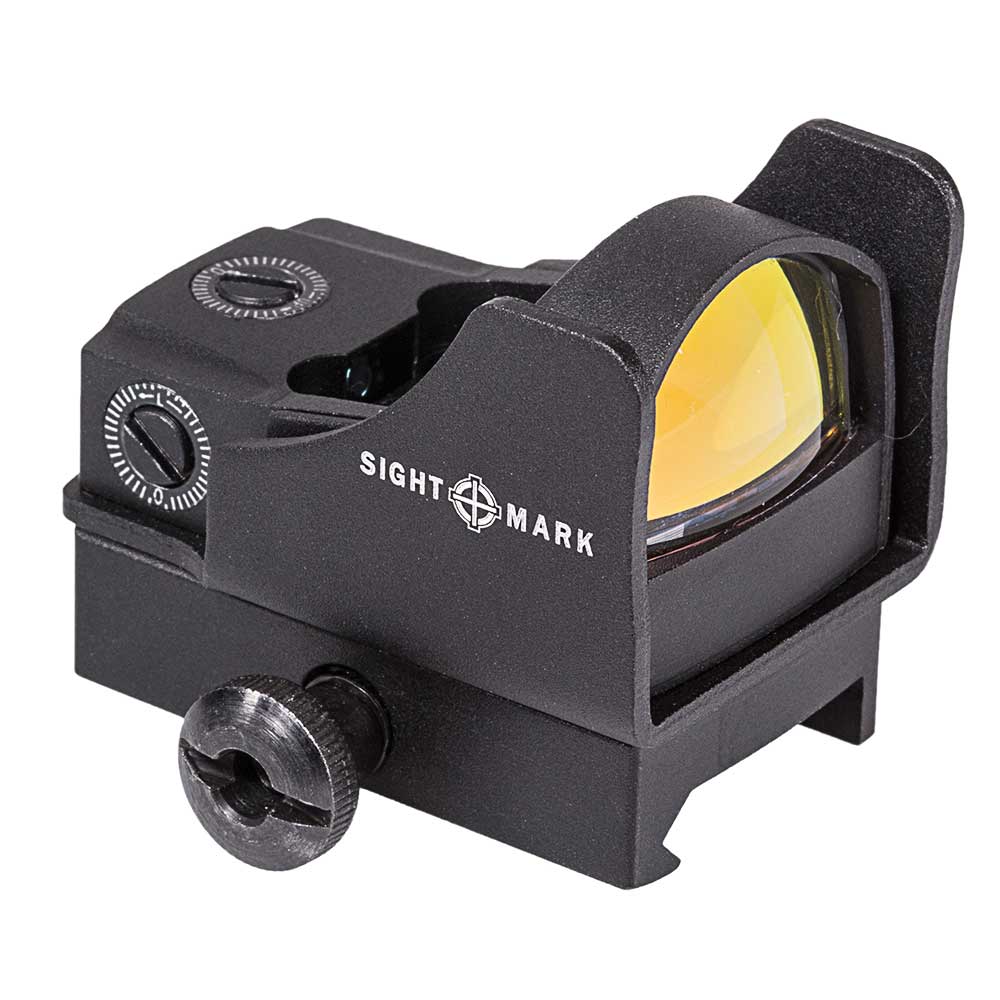 Коллиматорный прицел Sightmark Mini Shot Pro Spec Reflex sight  красная точка 5МОА, крепление на Weaver (SM26006) (+ Антисептик-спрей для рук в подарок!)