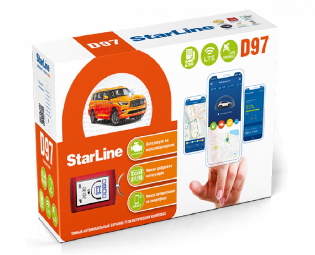 Автосигнализация StarLine D97 2SIM LTE-GPS
