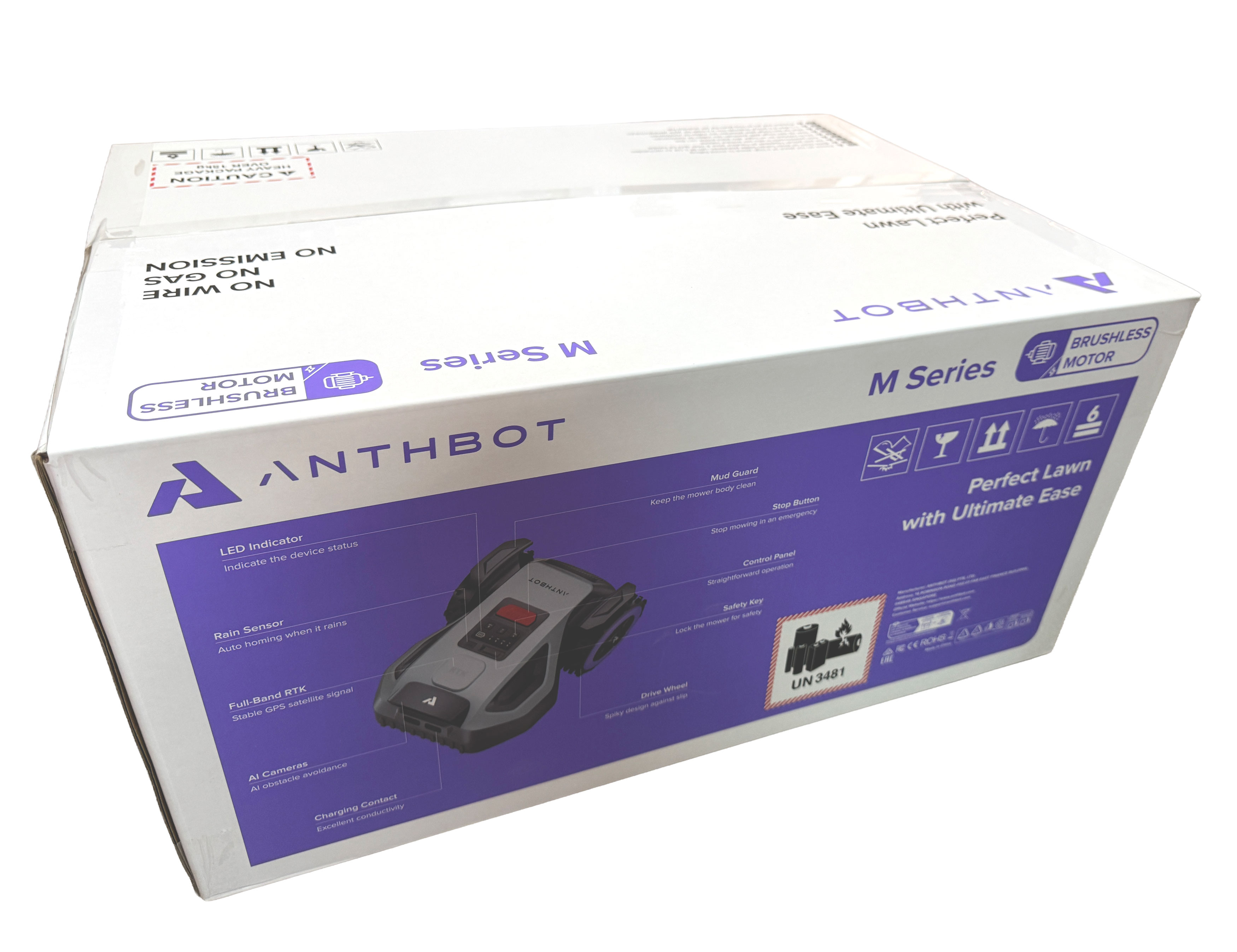 Робот-газонокосилка ANTHBOT M9 беспроводная с GPS и AI-навигацией — Изображение 19