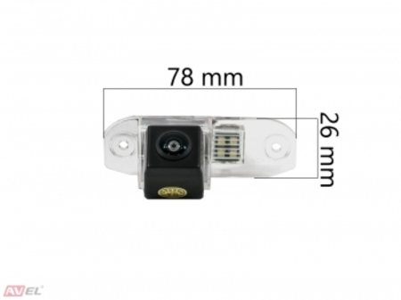 CCD HD штатная камера заднего вида AVS327CPR (#106) для автомобилей VOLVO