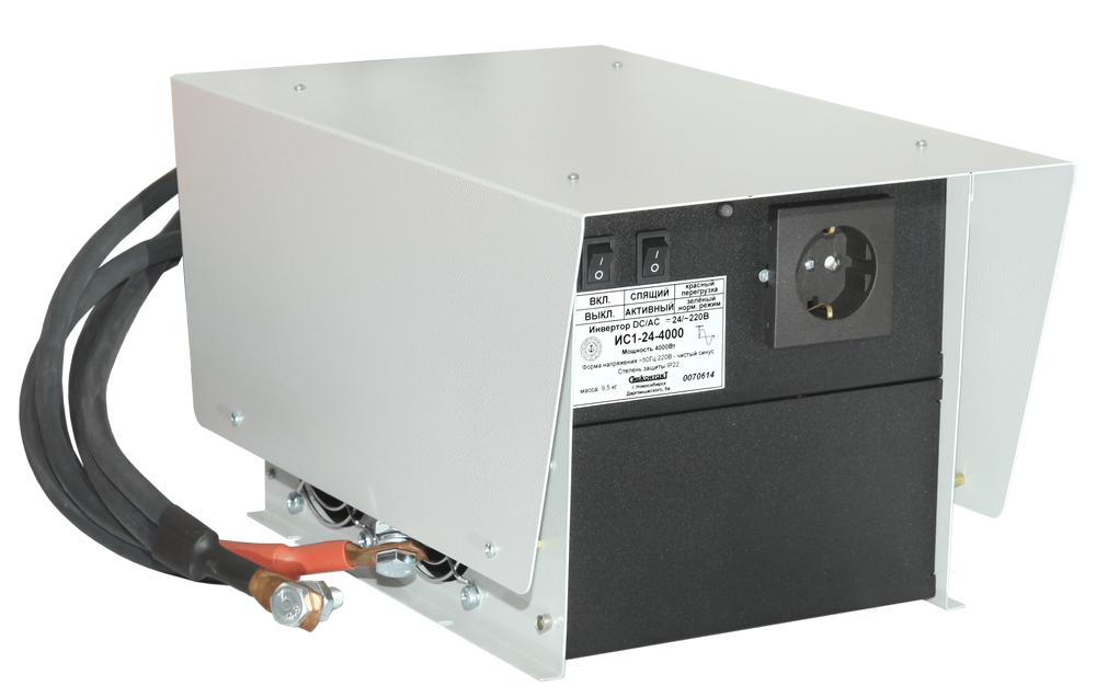 Инвертор Сибконтакт ИС1-24-4000Р DC-AC, 24В/4000Вт