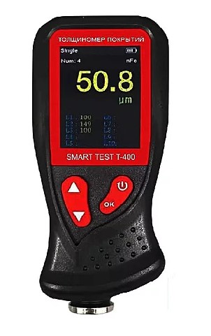 Толщиномер лакокрасочного покрытия Smart Test T-400