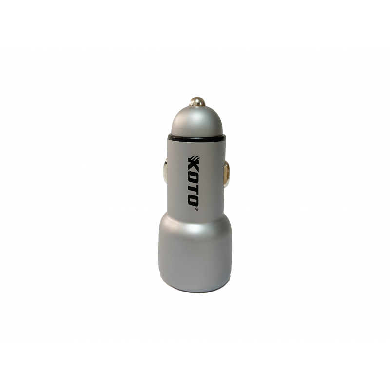 Автомобильное зарядное устройство KOTO KTU07623 DUAL USB (2-USB PD+QC3.0,12/24В)