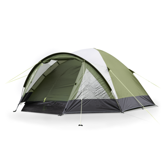 

Туристическая каркасная палатка KAMPA Dometic Brighton 4 Green(4 места, 1вход, 1тамбур)