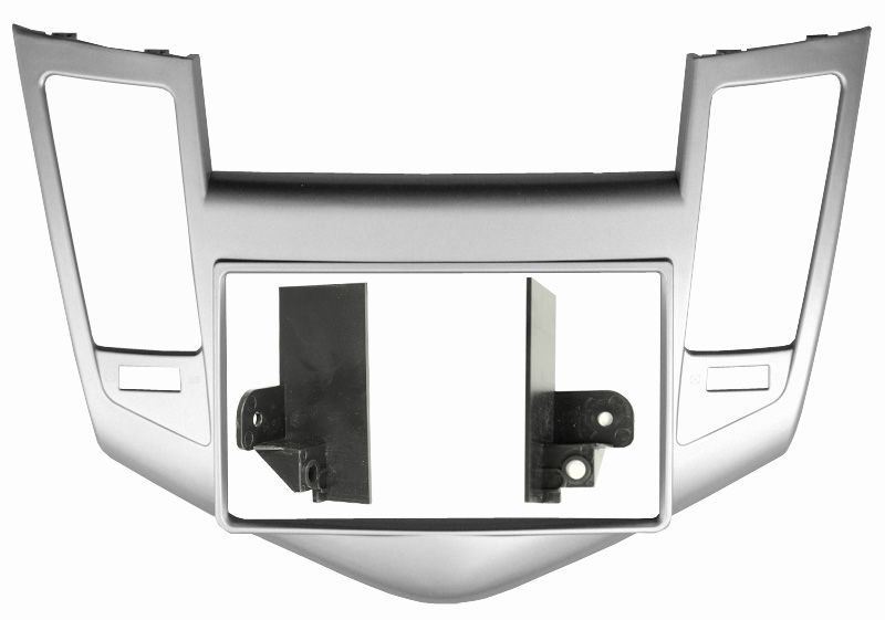 Переходная рамка Intro RCV-N08S для Chevrolet Cruze 09-12 2DIN Silver