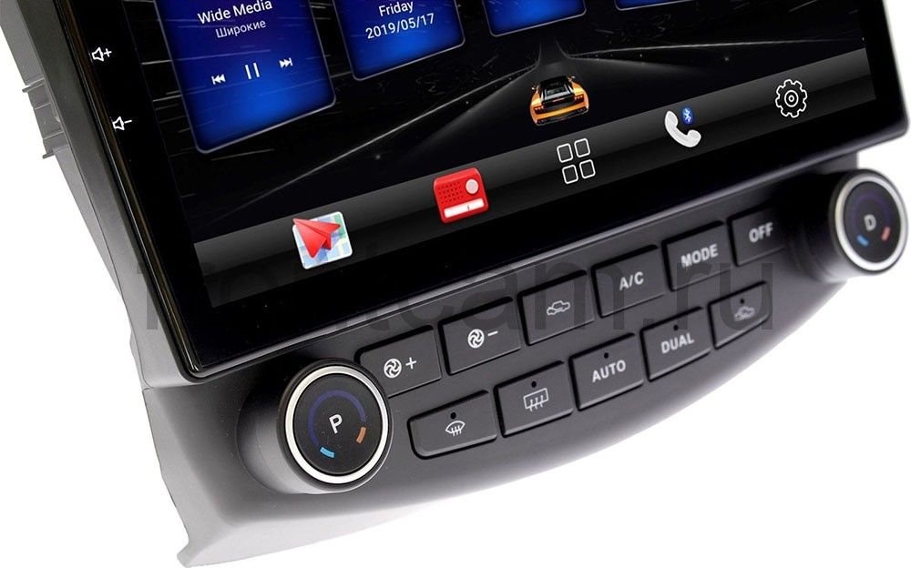Штатная магнитола Honda Accord 7 Wide Media KS1073QR-3/32 DSP CarPlay 4G-SIM Android 10