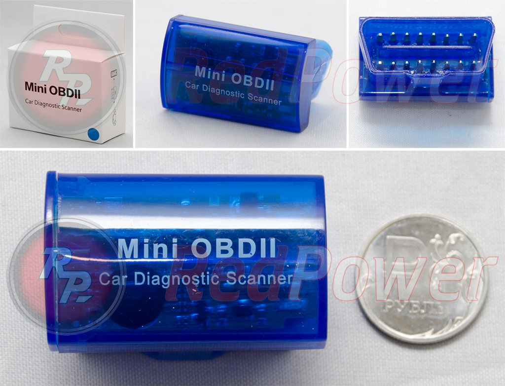 Диагностический адаптер Mini ОБД-2