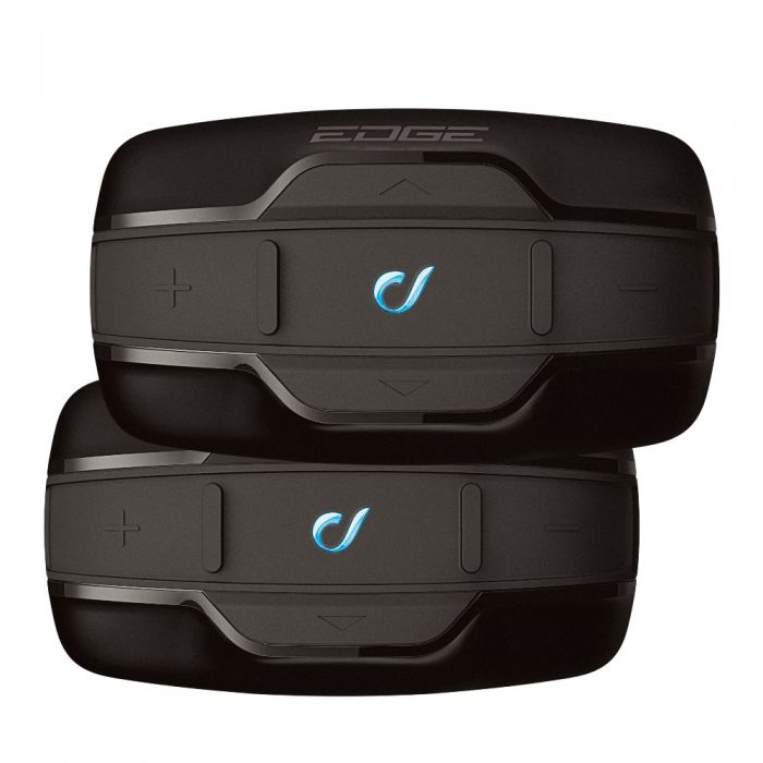 Мото - bluetooth гарнитура - Interphone EDGE Twin Pack - (комплект из 2 шт.) (+ Набор для ухода за транспортом в подарок!)