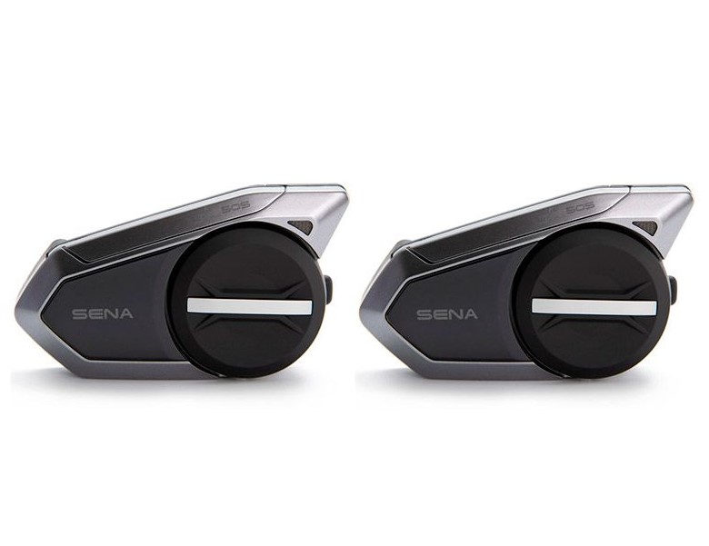 Bluetooth мотогарнитура последнего поколения Sena 50S DUAL (2 гарнитуры)