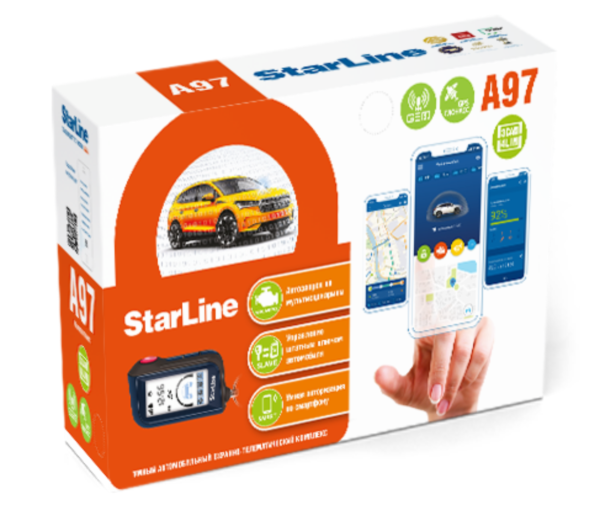 Автосигнализация StarLine A97 BT GSM GPS