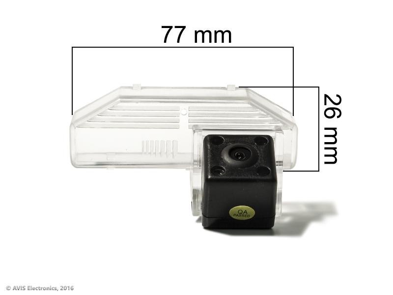CMOS ИК штатная камера заднего вида AVEL Electronics AVS315CPR (#047) для MAZDA 6 (GH) SEDAN (2007-2012)