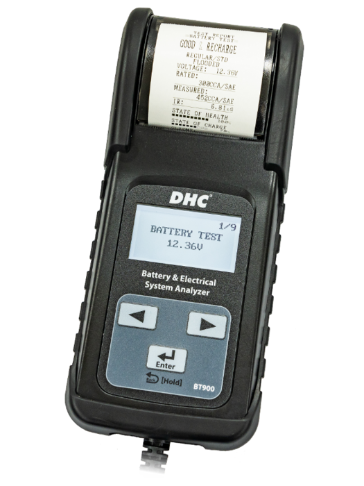 Тестер аккумуляторных батарей DHC BT900 (6/12В)